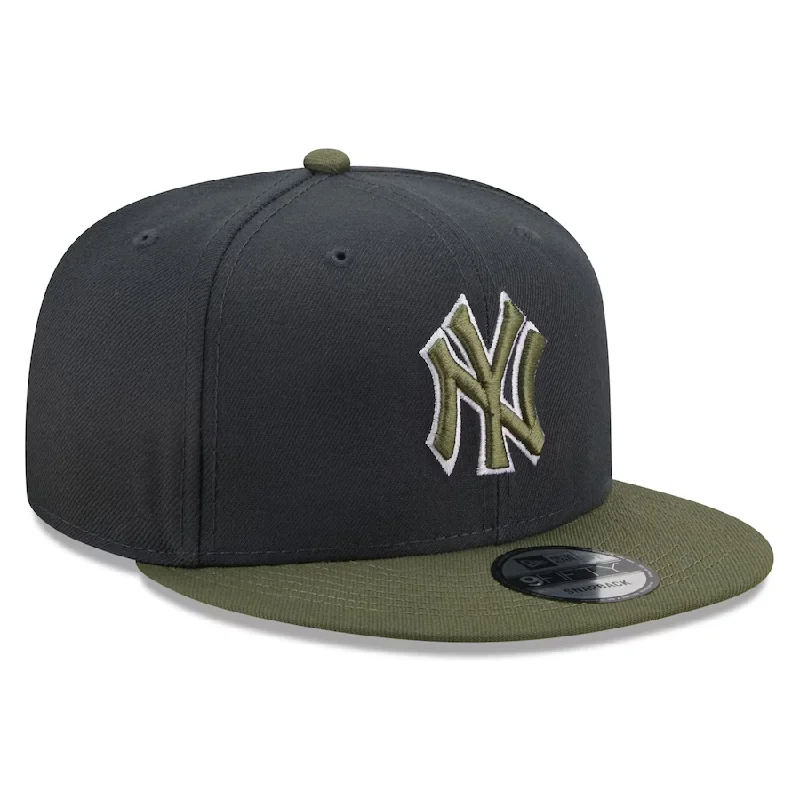 Super Sale New York Yankees 2-Tone Color Pack 9FIFTY Snapback Hat- Grey/Olive