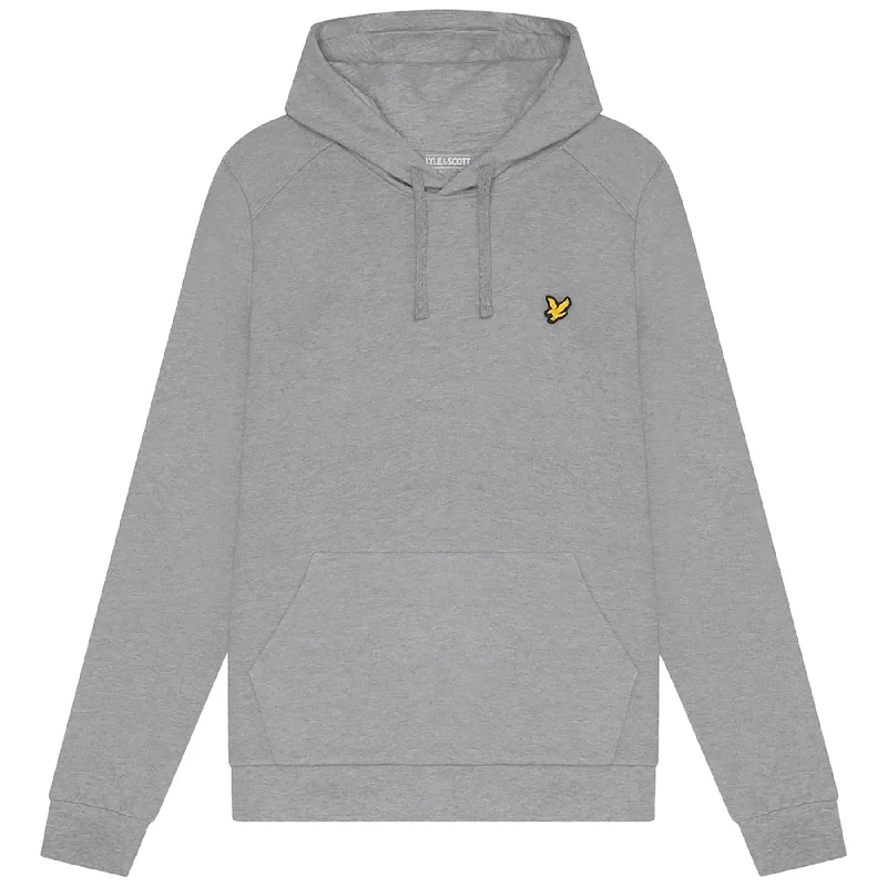 Fly Fleece Hoodie Mid Grey Marl - AW24