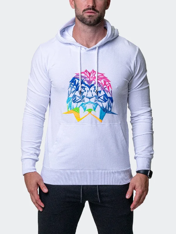 Deal Frenzy Hoodie Neon White