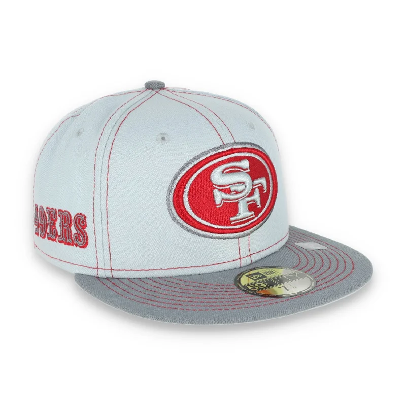 Exclusive Savings New Era San Francisco 49ers Gray Pop 59FIFTY Fitted Hat-Gray