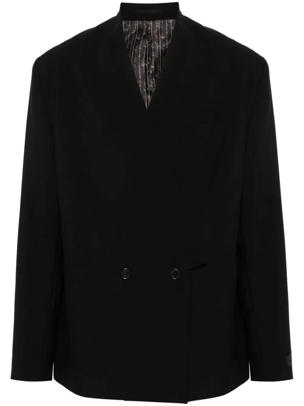 Double-Breasted Suit Jacket