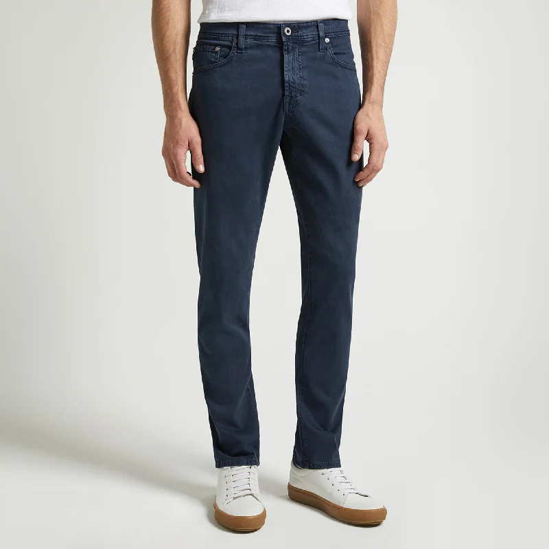 New Deals Sulfur Blue Vault Modern Tellis Sueded Pants - AG
