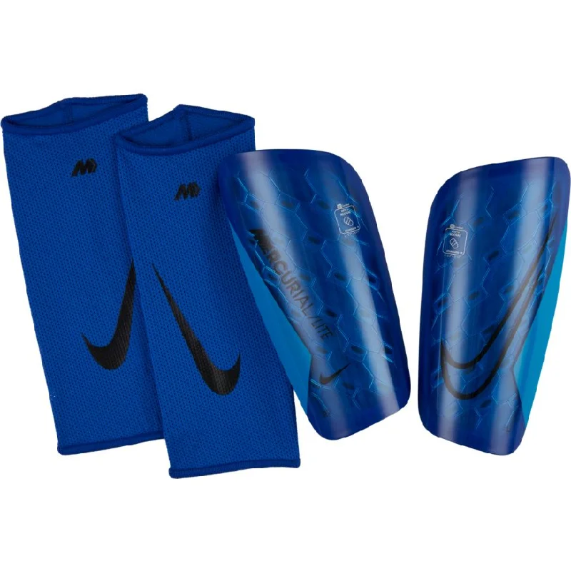 Savings Galore Nike Mercurial Lite Soccer Shin Guards-BALTIC BLUE/PHOTO BLUE/BLACK