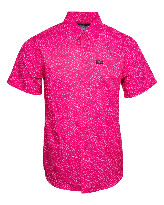 Creator Short Sleeve Party Shirt - Pink