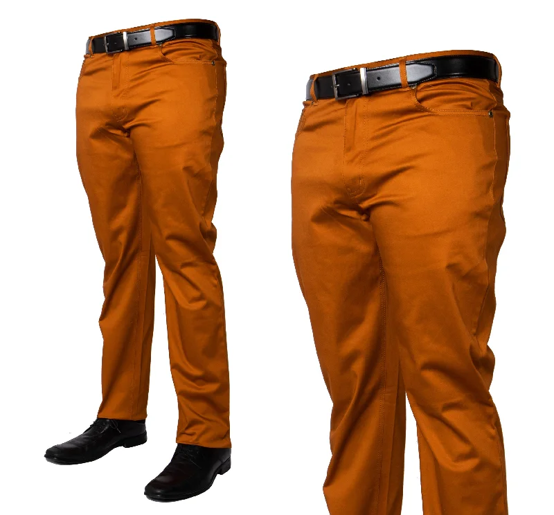 Online Exclusive Prestige COP-100 Tailored Denim Pants Gold