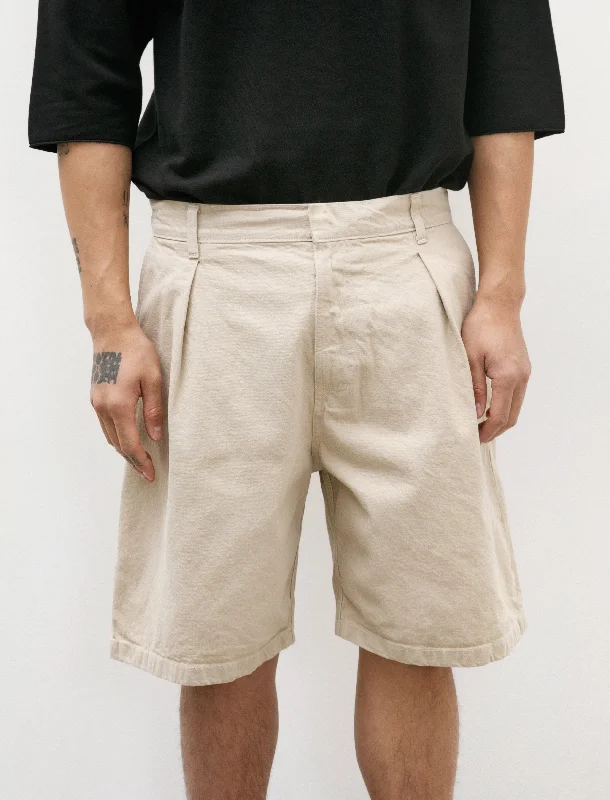 Online Exclusive Page Shorts Stone Washed Denim Sand