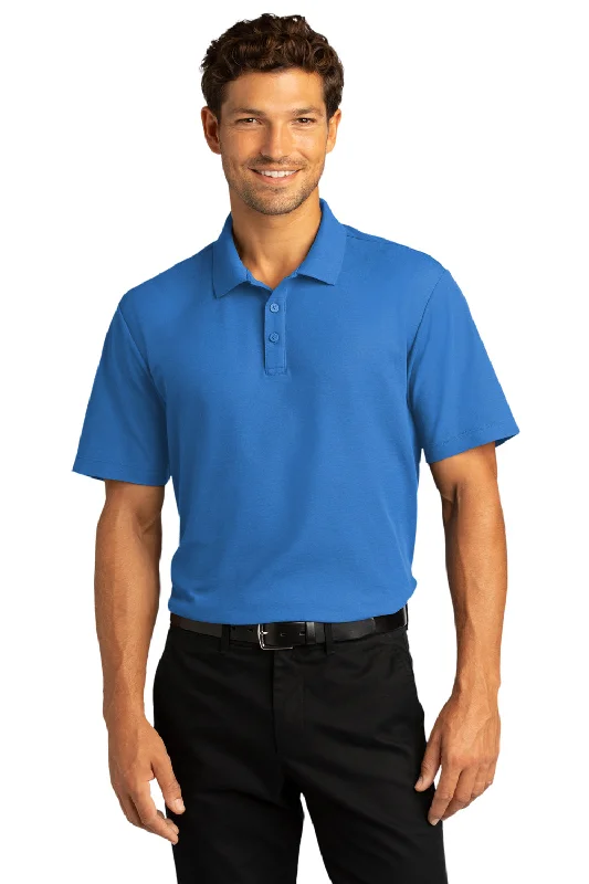 Unmissable Offer Port Authority Mens React SuperPro Snag Resistant Short Sleeve Polo Shirt - Strong Blue Unmissable Offer Port Authority Mens React SuperPro Snag Resistant Short Sleeve Polo Shirt - Strong Blue