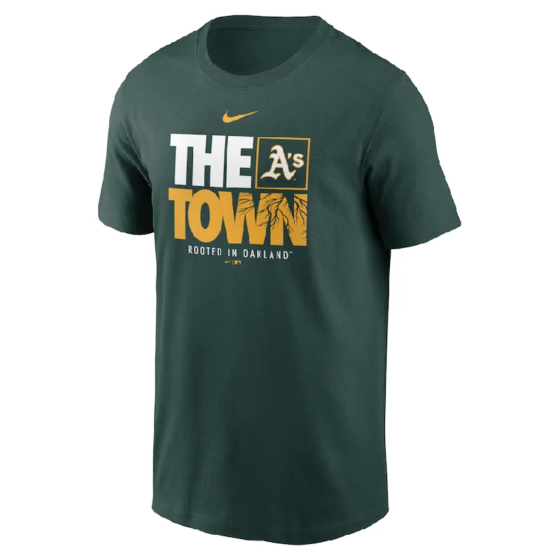 Weekend Deals That Spark Nike Men's Oakland Athletics Green The Town Local Team T-Shirt Weekend Deals That Spark Nike Men's Oakland Athletics Green The Town Local Team T-Shirt