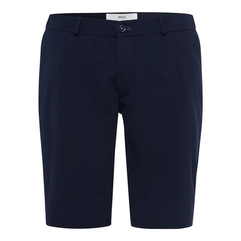 Blue Silvio Slim Fit Jersey Stretch Shorts - Brax