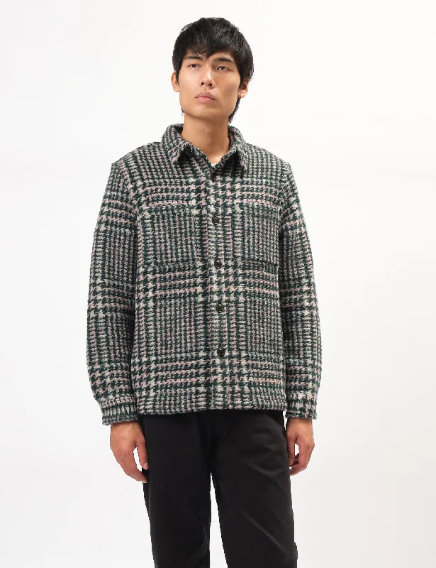 Must-Have Deals Portuguese Flannel Gales Overshirt - Green/Rose