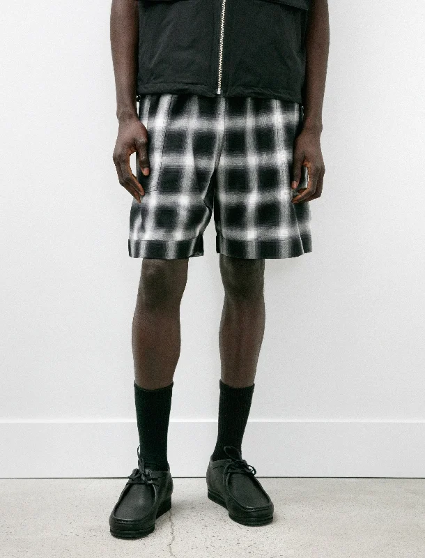 Weekend Savings Sensation Pajalopha Shorts Ombre Grey Stripe