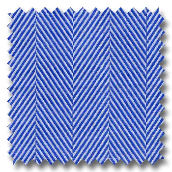 Bonus Savings Herringbone dark blue - B04206 Custom Dress Shirt