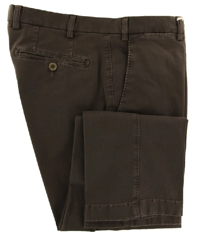 Luigi Borrelli Brown Pants