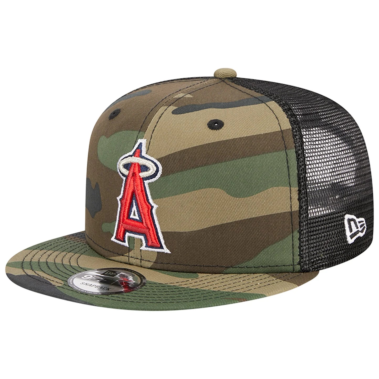 Great Deals New Era Los Angeles Angels Woodland Camo Trucker 9FIFTY Snapback Hat-Camo/Black Great Deals New Era Los Angeles Angels Woodland Camo Trucker 9FIFTY Snapback Hat-Camo/Black