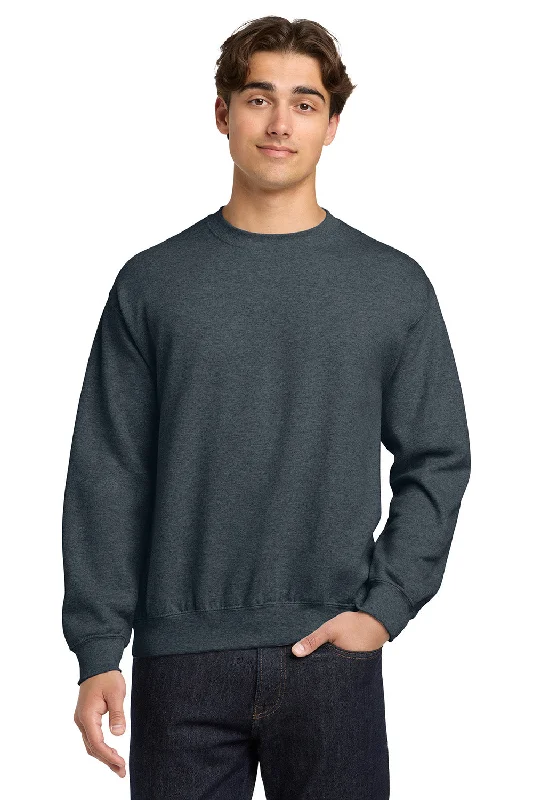 Super Sale Gildan Mens Pill Resistant Fleece Crewneck Sweatshirt - Heather Dark Grey Super Sale Gildan Mens Pill Resistant Fleece Crewneck Sweatshirt - Heather Dark Grey