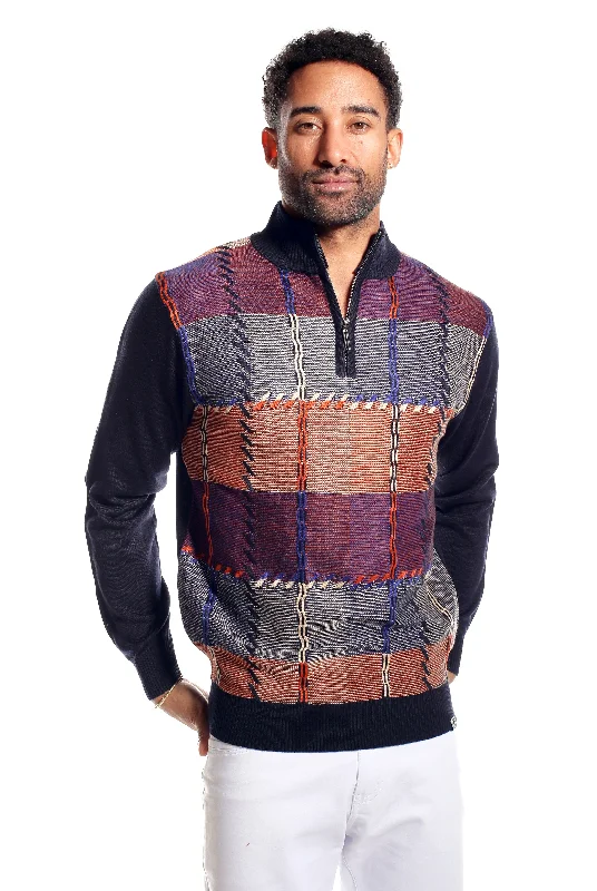 Time-Limited Offer Stacy Adams 1314 Sweater Navy