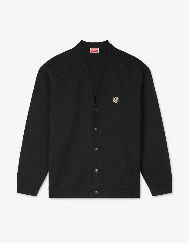 Discount Deals Kenzo Lucky Tiger Black Cardigan