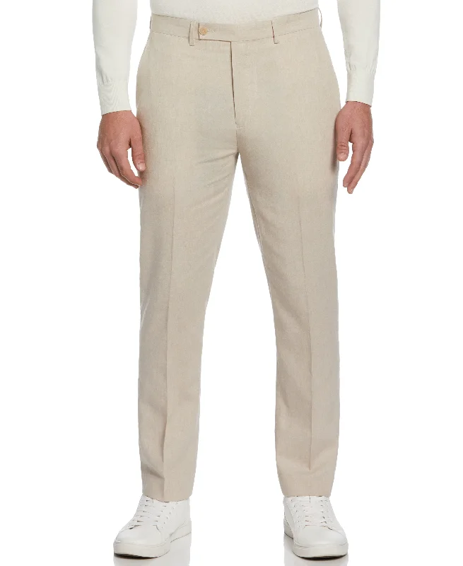 Weekend Specials to Snag Slim Fit Linen Blend Suit Pant