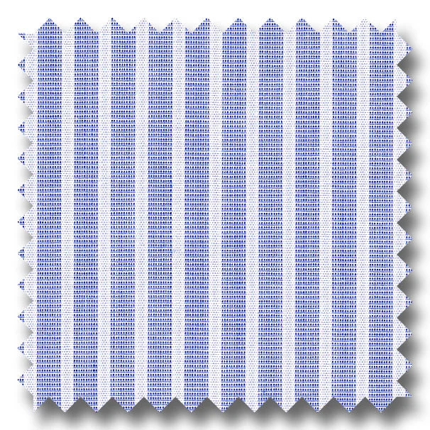 Mega Sale Light Blue and Dark Blue Stripe 2Ply Broadcloth - Custom Dress Shirt