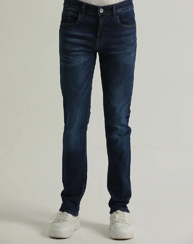 Deal Zone Mid Blue Denim Pant
