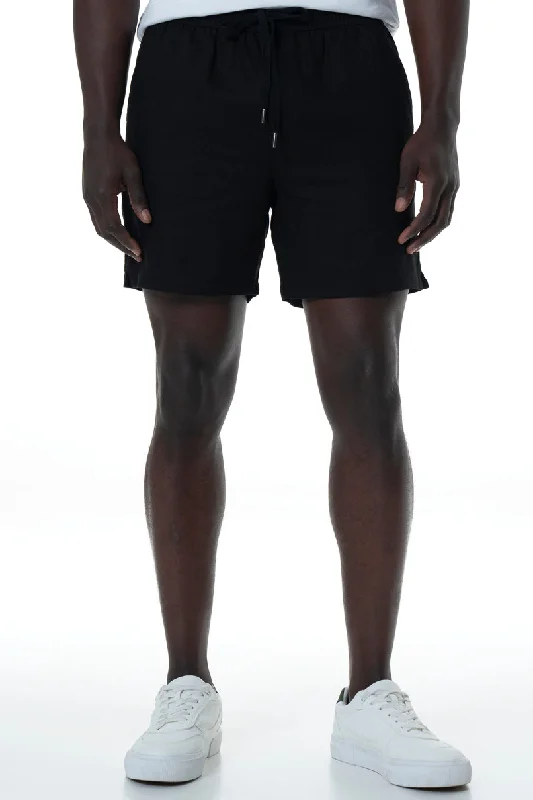 Bargain Bin Pull On Shorts _ 151871 _ Black