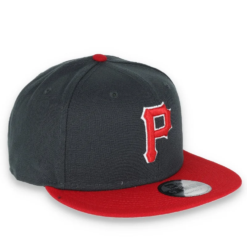 Can't Be Beat New Era Pittsburgh Pirates 2-Tone Color Pack 9FIFTY Snapback Hat - Grey/Scarlet