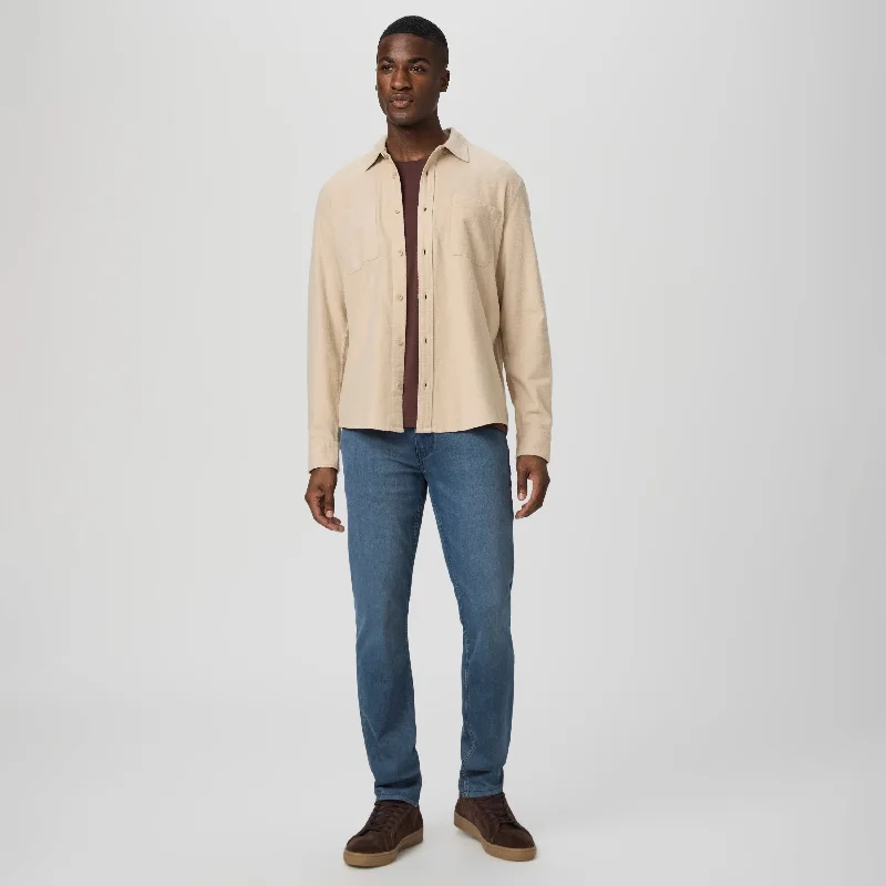 Unmissable Offer Lennox - Dego - Slim Fit Mid Blue Wash Transcend Jeans - PAIGE