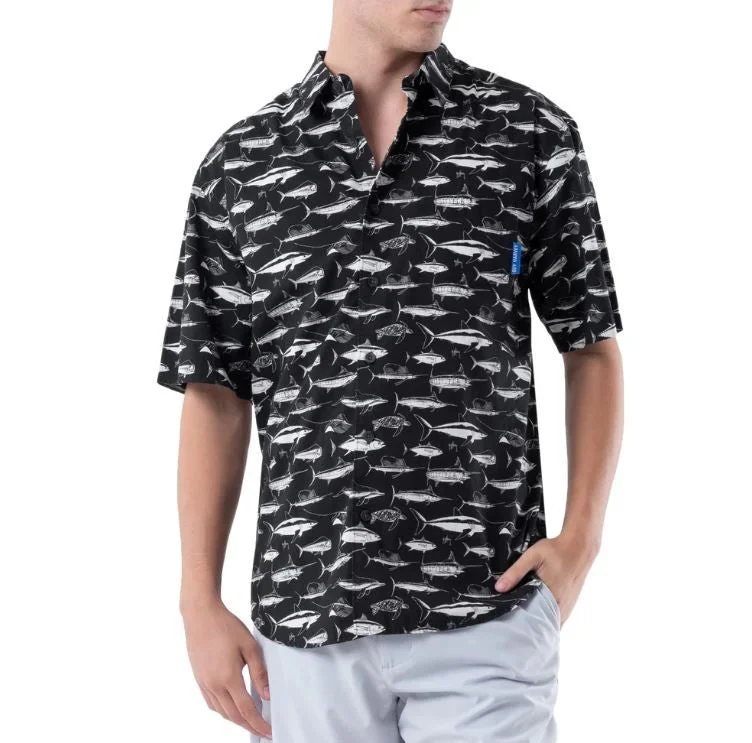 Extra Savings Guy Harvey Short Sleeve Men's Fishing Shirt