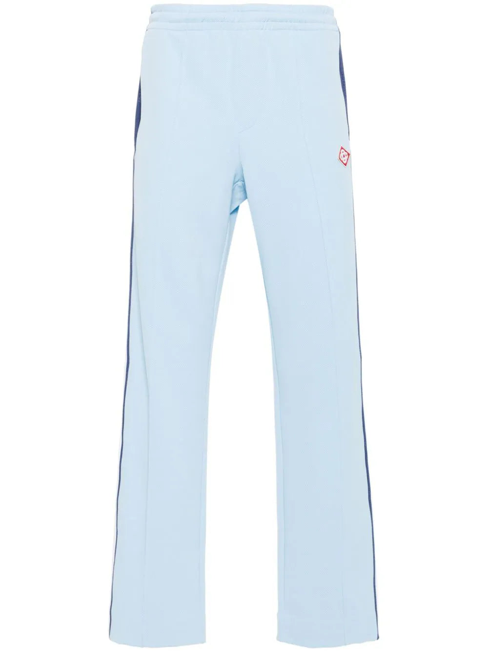 Logo-Embroidered Straight-Leg Track Pants