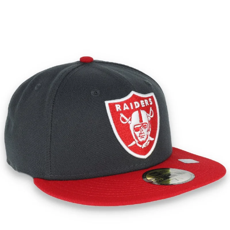 Early Access NEW ERA LAS VEGAS RAIDERS 59FIFTY COLOR PACK-GREY/RED