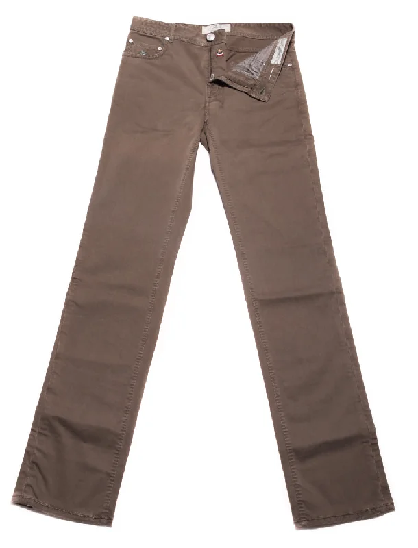 Weekend Bargains to Love Luigi Borrelli Brown Pants