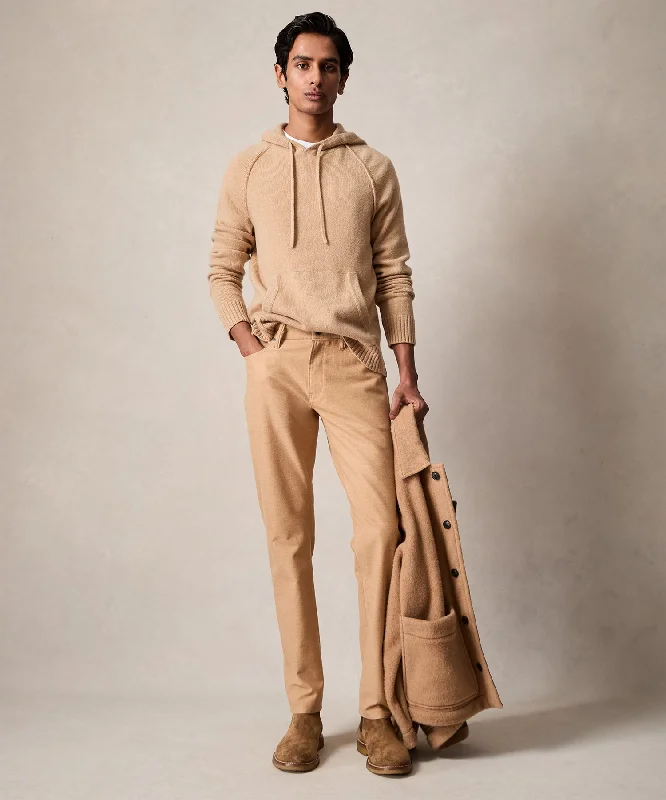 Final Markdown Slim Fit 5-Pocket Camelhair Pant in Tan