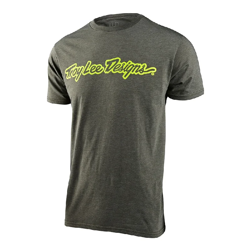 Early Bird Discount Short Sleeve Tee Signature Olive Heather