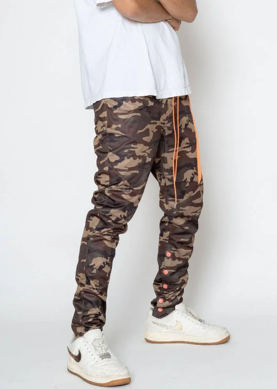 Blank State Men's Snap Track Pants in Camo