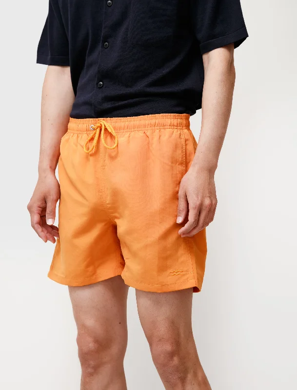 Final Clearance Hauge Swim Shorts Cadmium Orange