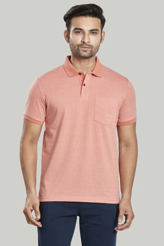 Weekend Deals That Dazzle Jacquard Texture Polo