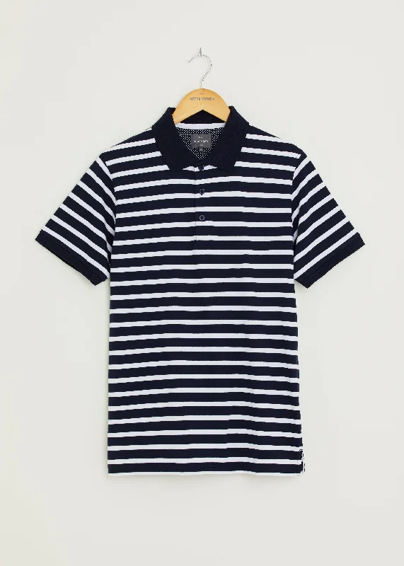 Weekend Bargains to Savor Gresley Polo Shirt - Navy/White