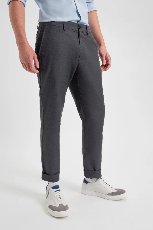 Discount Mania Everyday Slim Fit Chino Pant - Charcoal