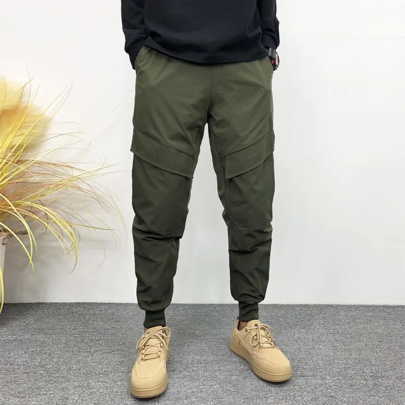Price Buster Down Cotton Thickened Outer Wear Fashion Brand Workwear Men's Pants