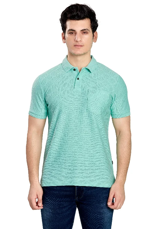 Weekend Discounts to Celebrate Jacquard Texture Polo