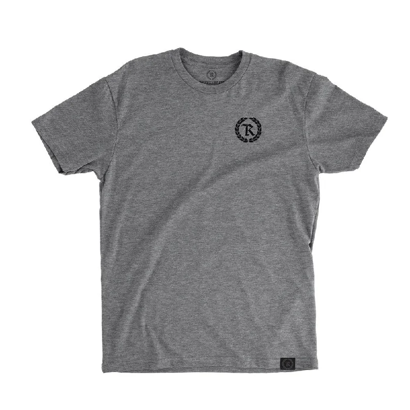 Black X Gray Gang Signature Tee [HEATHER GRAY X BLACK] CLASSIX EDITION