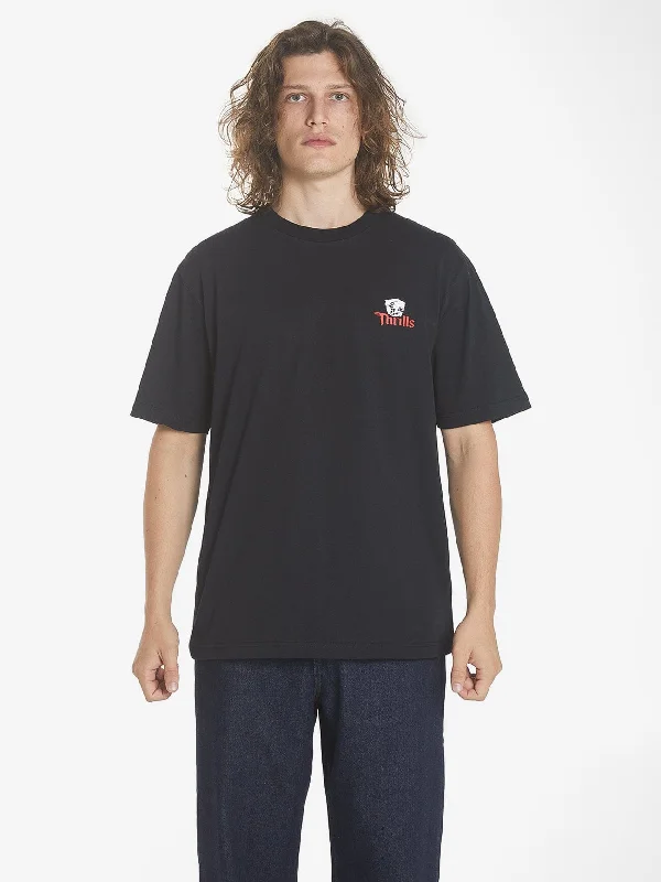 Bonus Savings Underground Oversize Fit Tee - Black