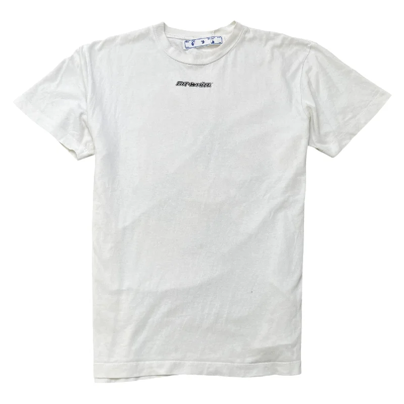 Price Fest Men's Arrow Logo T-Shirt White Size XXS