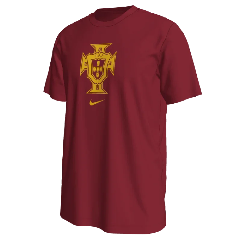 Weekend Bargains to Celebrate Nike Men's Portugal World Cup Crest T-Shirt-PEPPER RED Weekend Bargains to Celebrate Nike Men's Portugal World Cup Crest T-Shirt-PEPPER RED