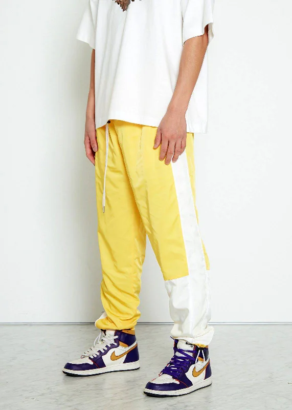 Blank State Men's 3 Stopper Swishy Pants in Yellow