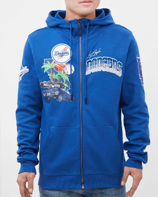Extra Discounts LOS ANGELES DODGERS HOME TOWN DK FZ HOODIE