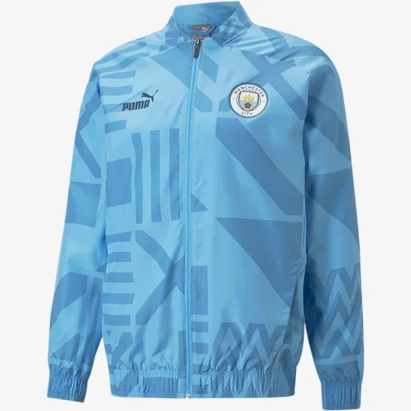 Special Offer Puma Man City Pre match Men's Soccer Jacket 22/23