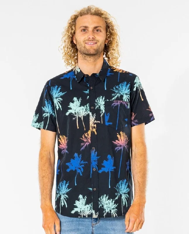 Rip Curl Short Sleeve Men's Woven Shirts Allover Printed