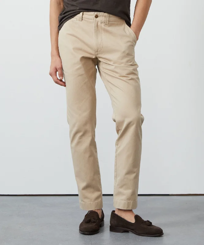 Weekend Offers That Sizzle Straight Fit Favorite Chino in Desert Beige