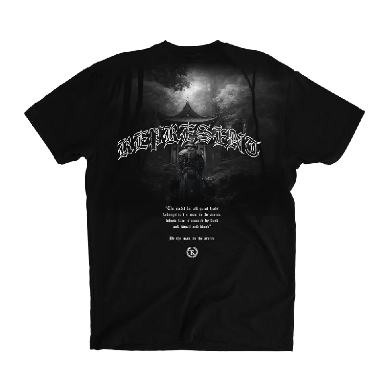 Samurai AI Warrior MEN'S CVC Tee [BLACK]